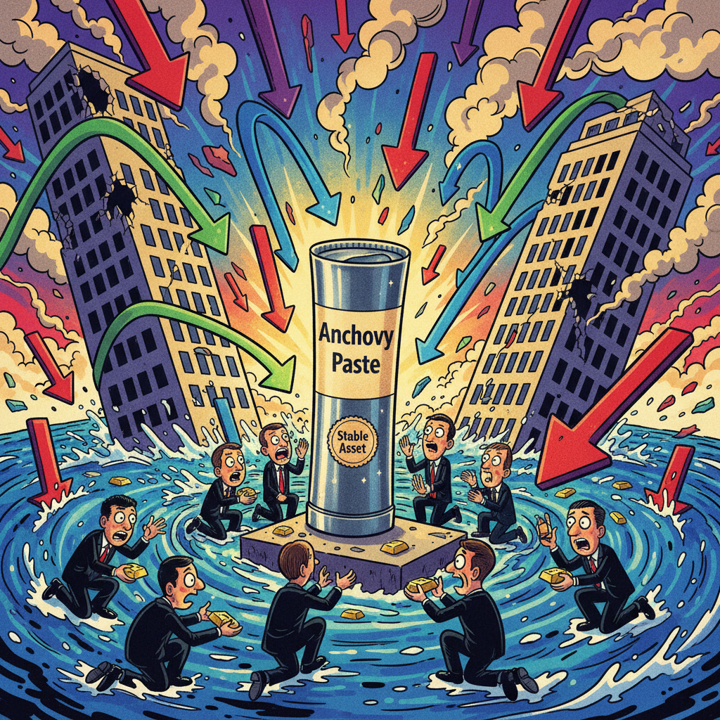 Anchovy Paste Declared Only Remaining Stable Asset In Global Economy