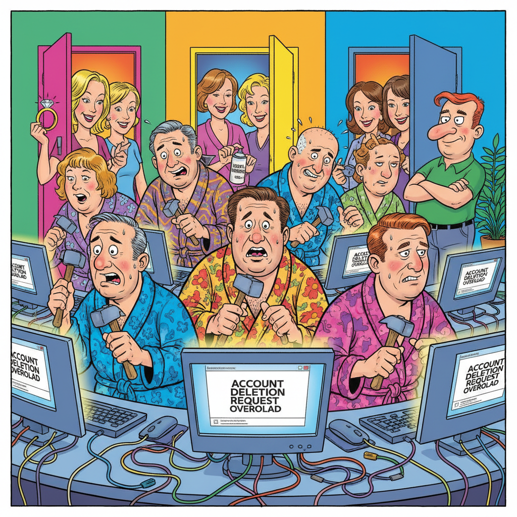 Nation’s Married Men Suddenly Remember Passwords To Delete AdultFriendFinder Accounts