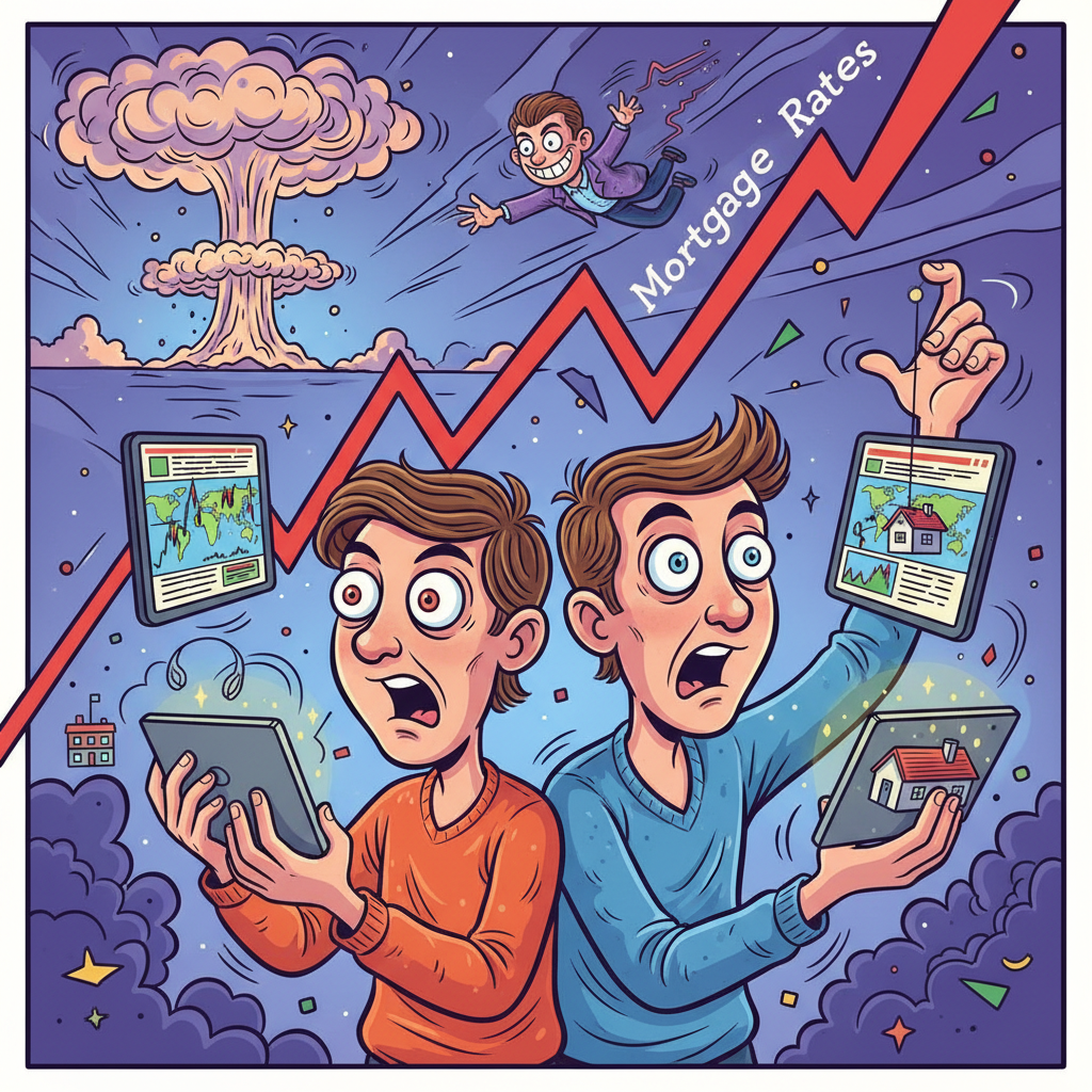 Homebuyers Now Required To Monitor Global Geopolitical Instability For Mortgage Rate Updates