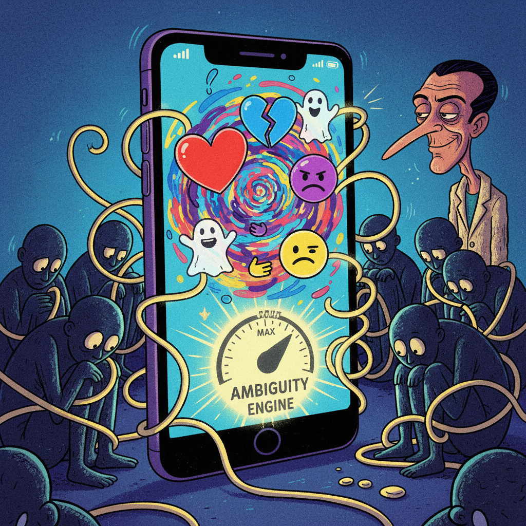 New Dating App To Feature Algorithmically Generated Mixed Signals For Optimal User Engagement