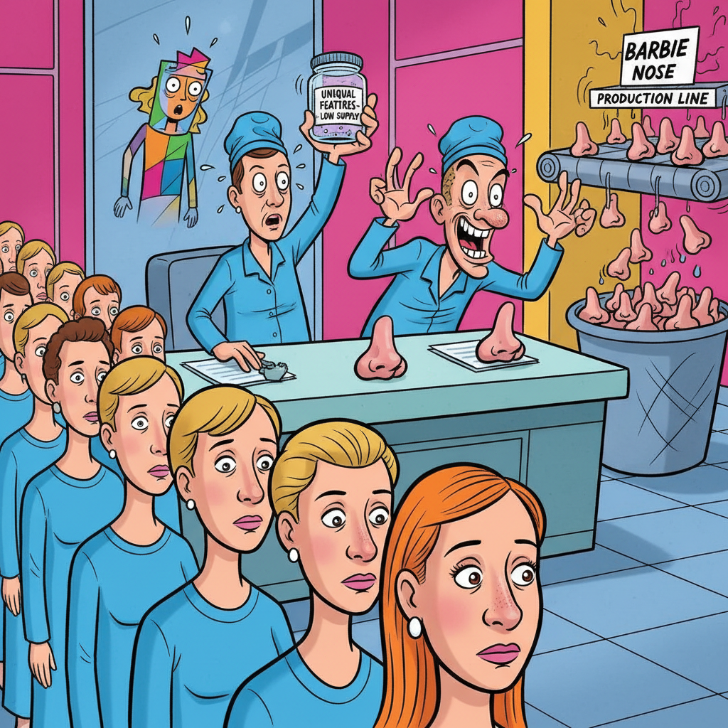 Plastic Surgeons Warn Against TikTok’s ‘Barbie Nose’ Trend, Citing Dwindling Supply of Unique Facial Features