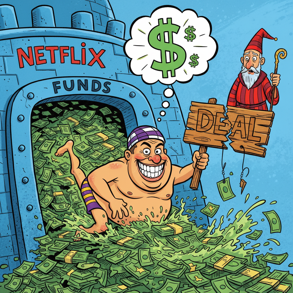 Netflix CFO Confirms Company’s Primary Business Model Is Simply Not Spending Money