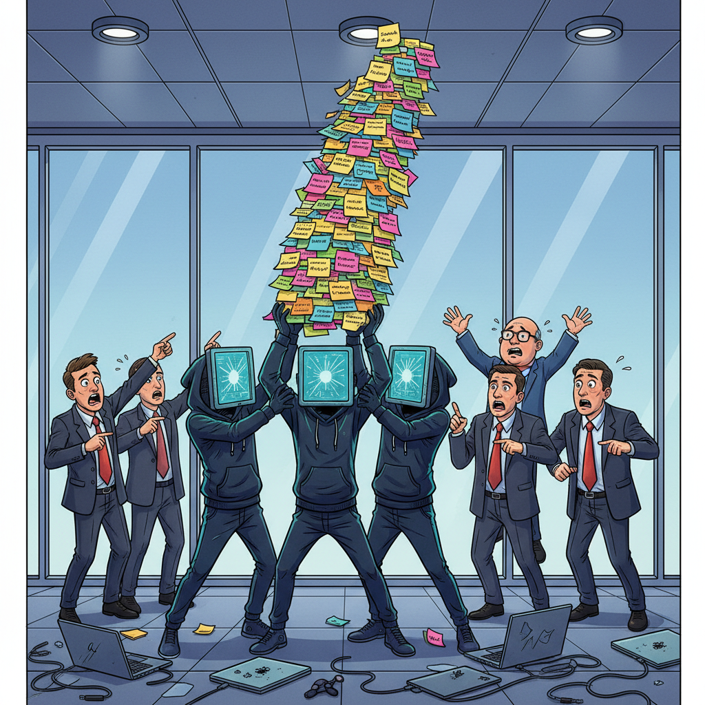 Salt Typhoon Hackers Announce They’ve Successfully Located Everyone’s Passwords Written On Sticky Notes