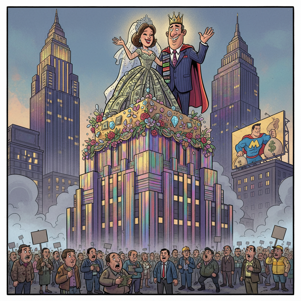 Nation’s Wealthy Successfully Recreate Feudal System With Elaborate Wedding