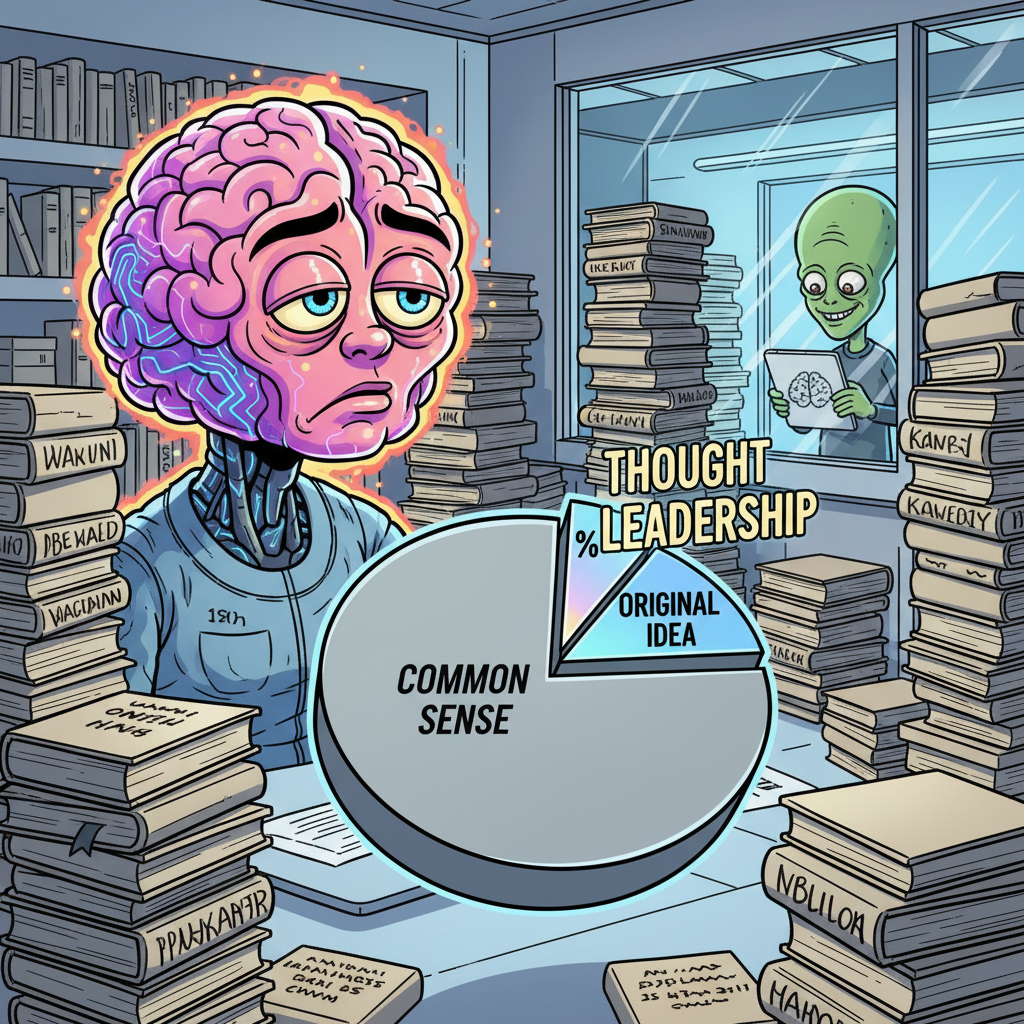 AI Algorithm Discovers All Thought Leadership Is Just Rephrased Common Sense