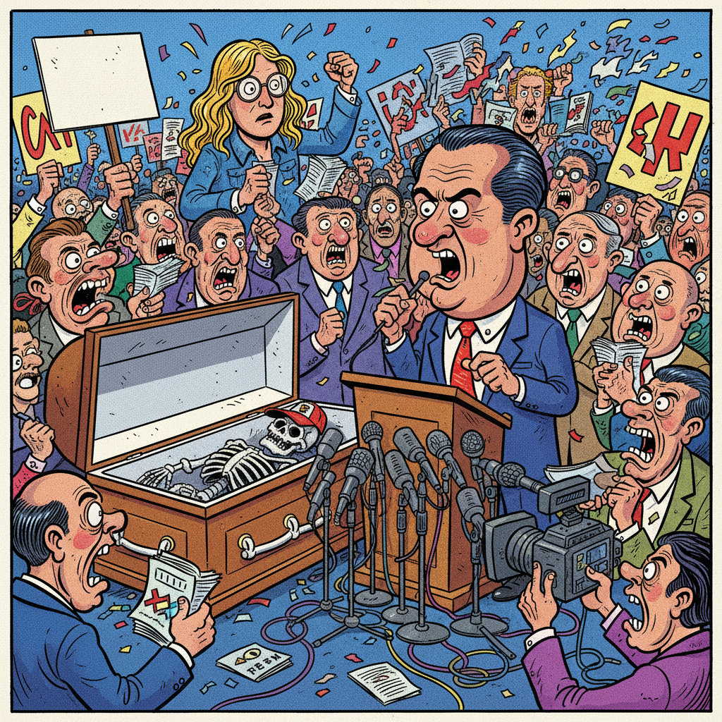 Nation’s Funerals Officially Rebranded As Unofficial Primary Debates