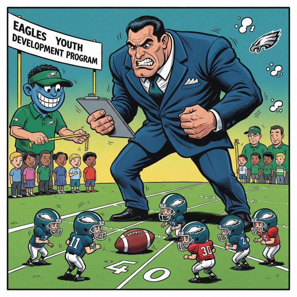 Eagles Announce Aggressive Strategy To Secure 2026 Super Bowl Victory By Drafting Players From 2024 Little League World Series
