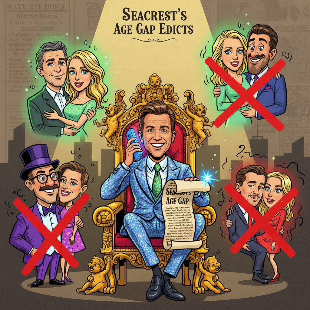 Ryan Seacrest Confirms He Is Sole Arbiter Of Appropriate Celebrity Age Gaps