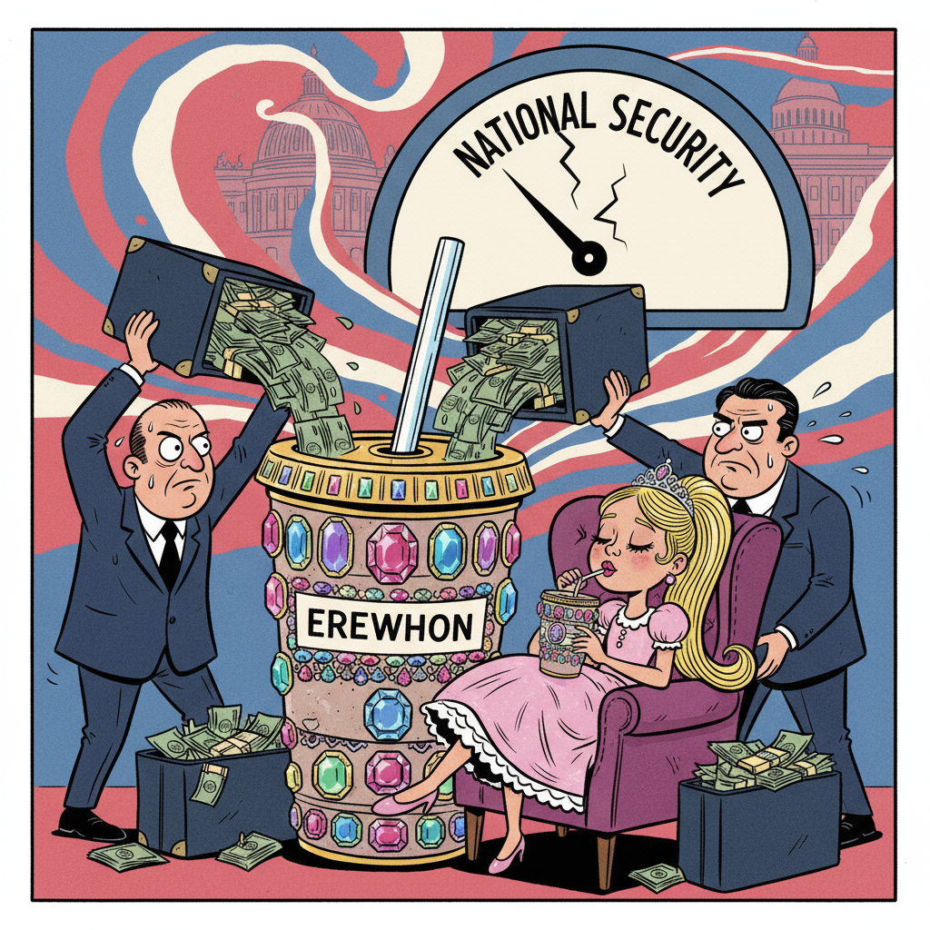 Secret Service Budget Reallocated To Fund Trump Granddaughter’s Erewhon Smoothie Habit