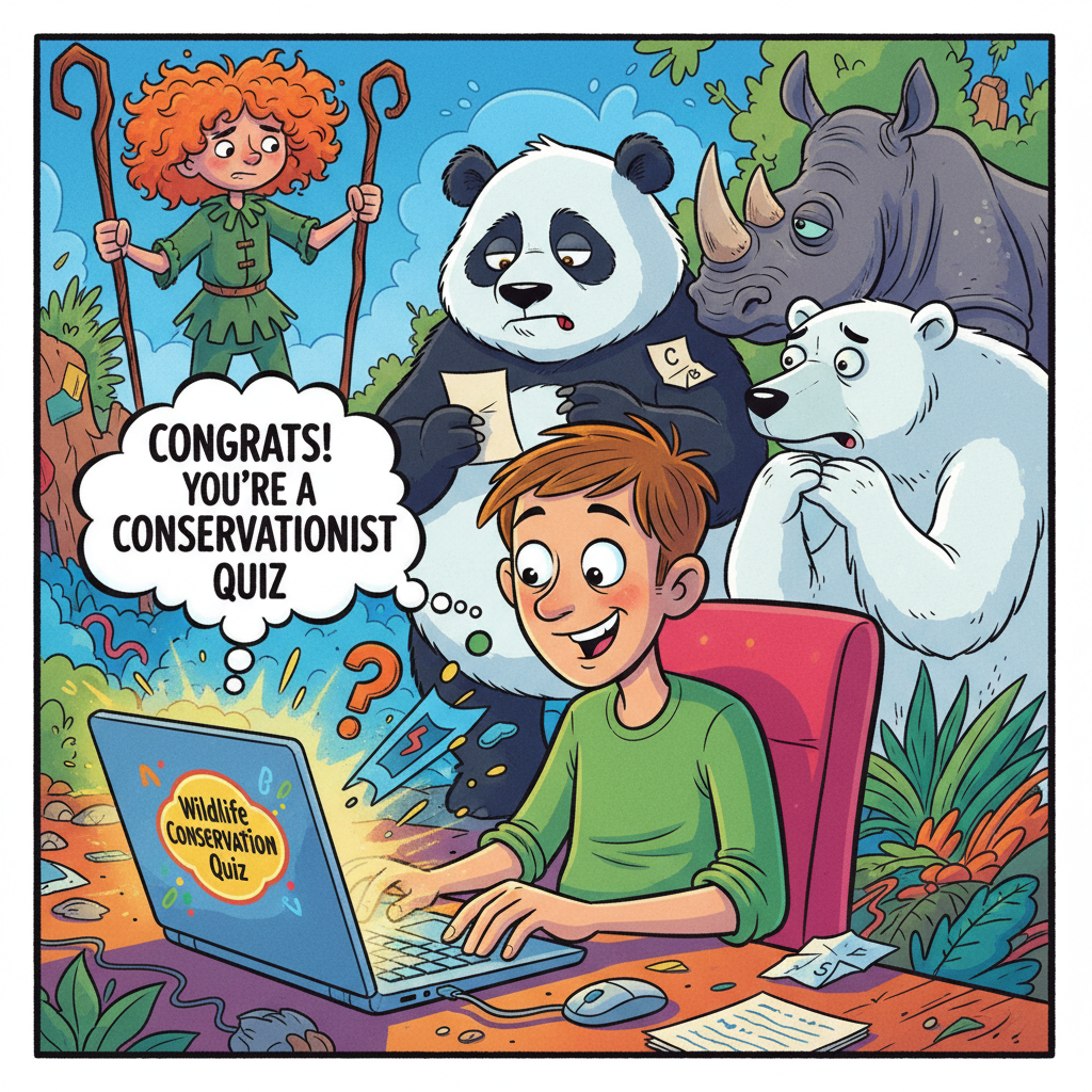 Online Quiz Now Sole Qualification For Global Wildlife Conservation Efforts