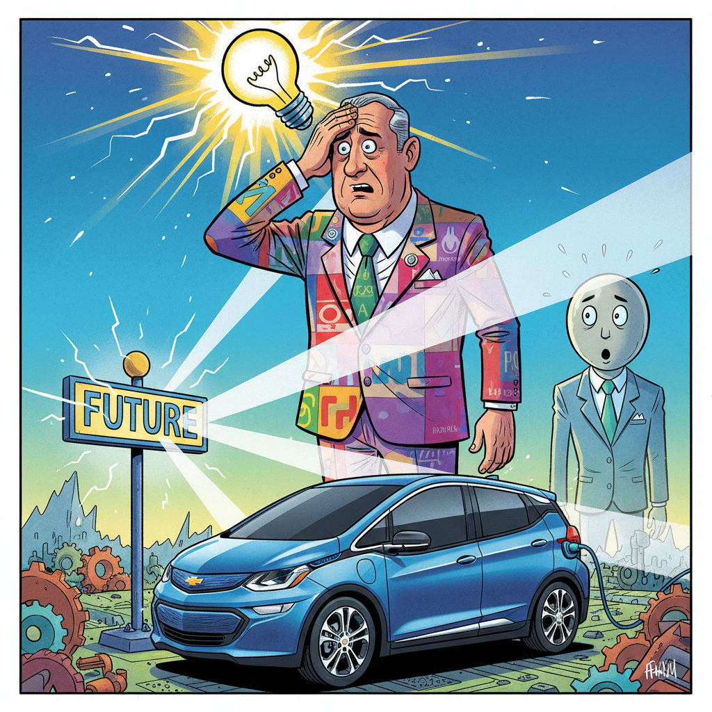 Chevrolet Reintroduces Bolt EV, Citing Recent Discovery That Electric Vehicles Are, In Fact, The Future