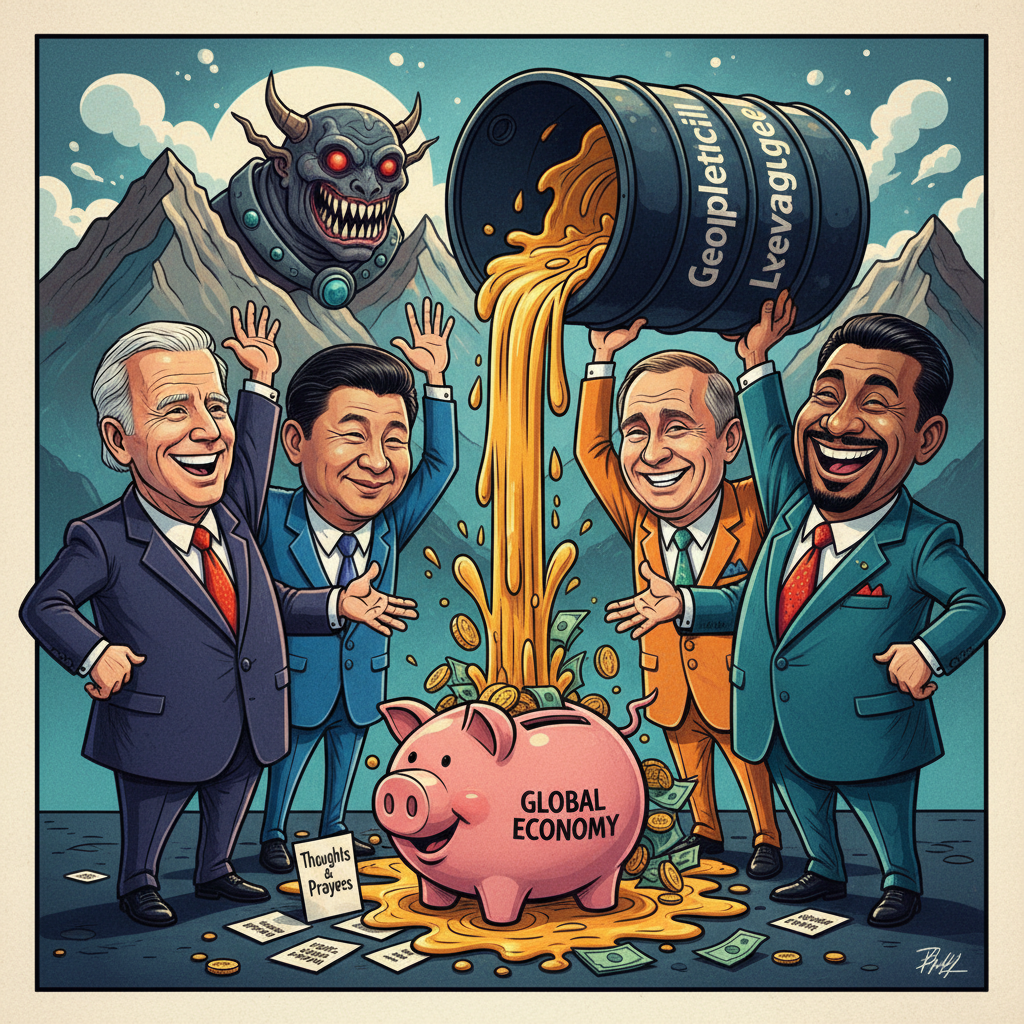 World Leaders Confirm Oil Still Better Than Thoughts And Prayers For Geopolitical Leverage