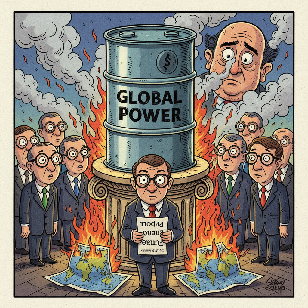 Nation's Geopolitical Strategists Stunned To Learn Oil Is Still Important