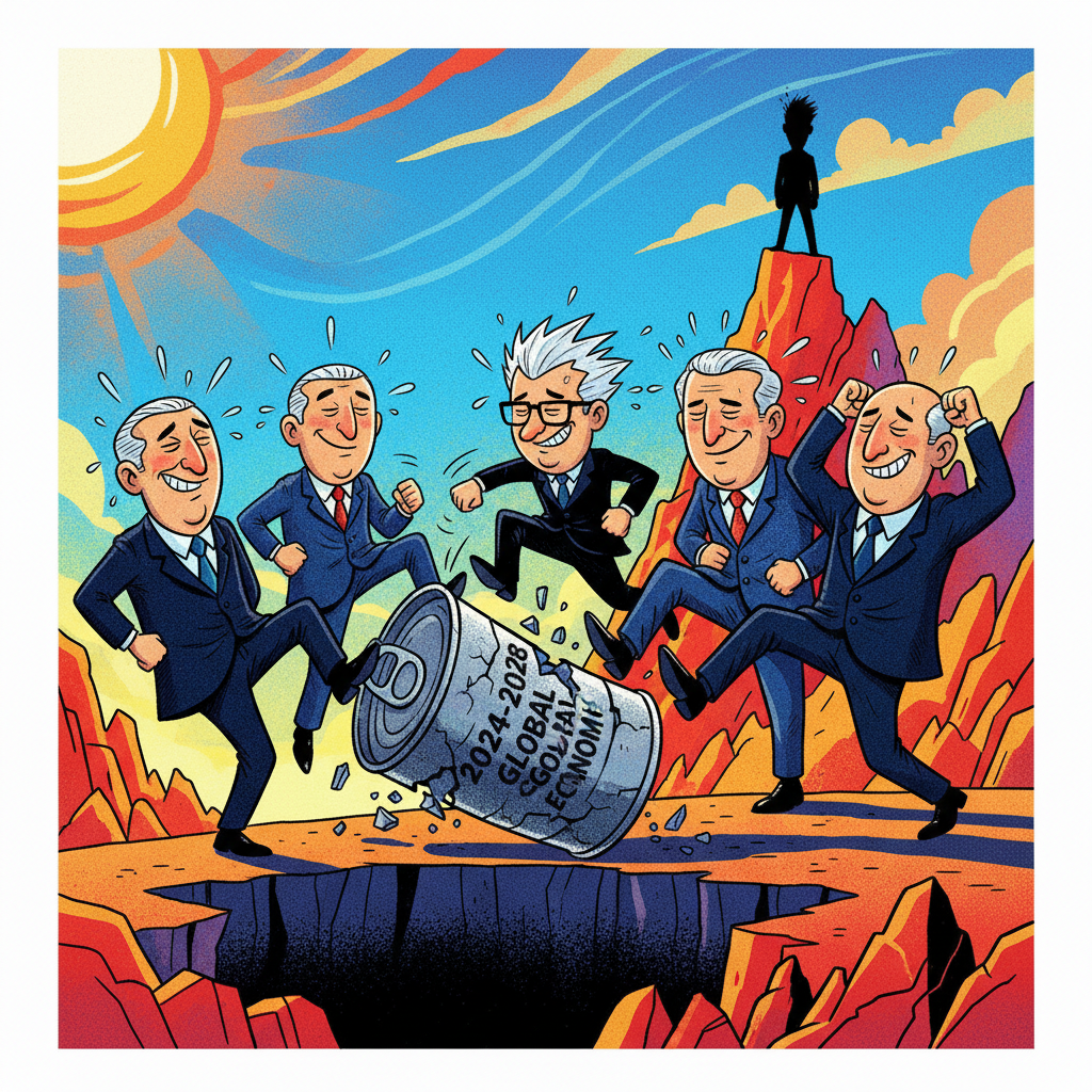 G7 Announces Bold New Plan To Slightly Delay Inevitable Global Economic Collapse