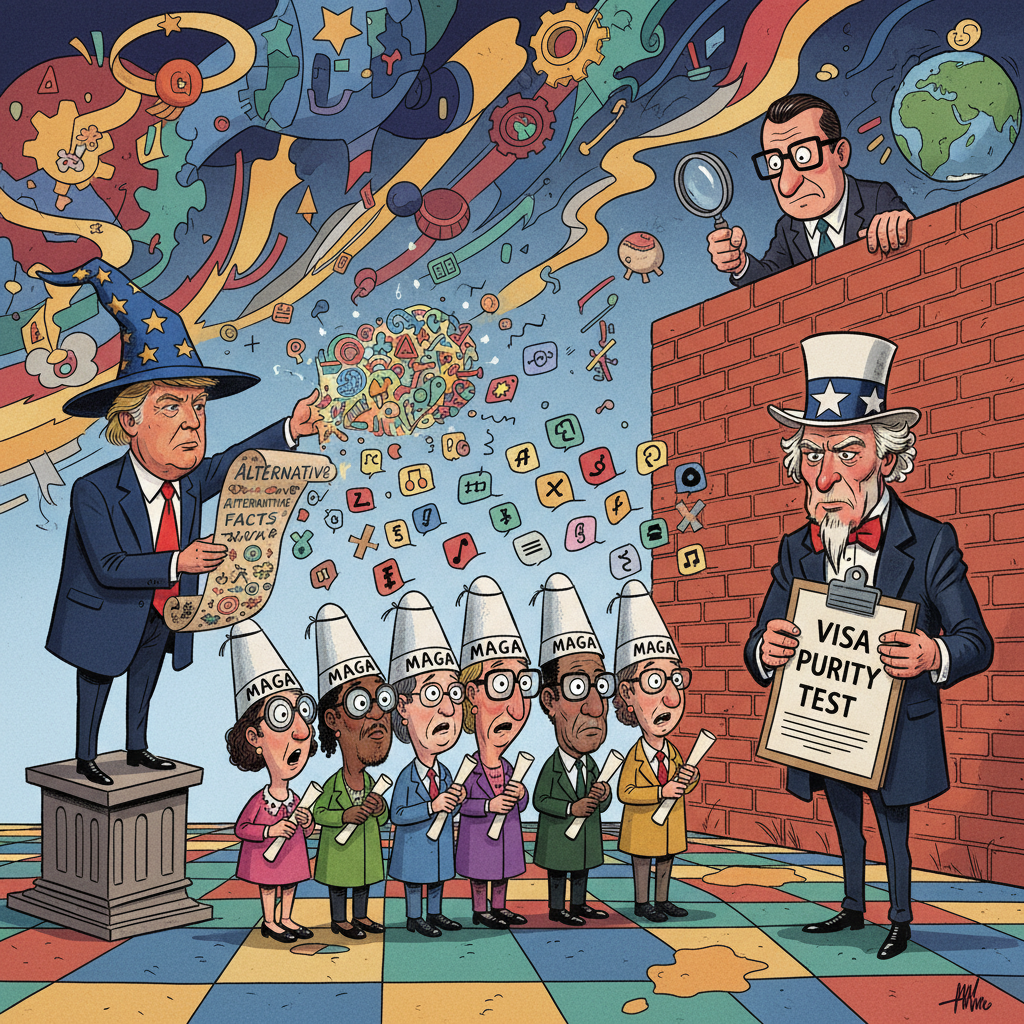 Trump Campaign Unveils New 'Academic Visa Purity Test' For Foreign Researchers