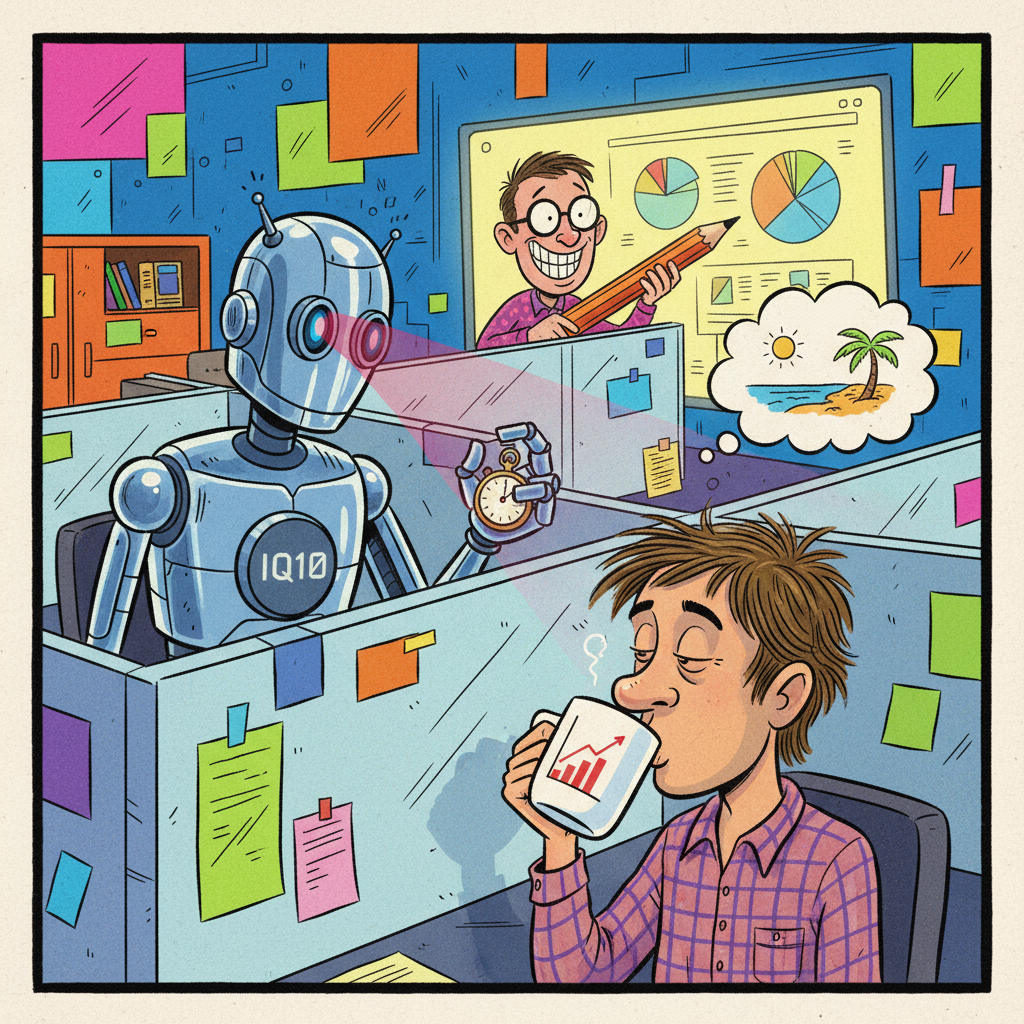 qualcomm-powered robots to begin subtly judging human productivity