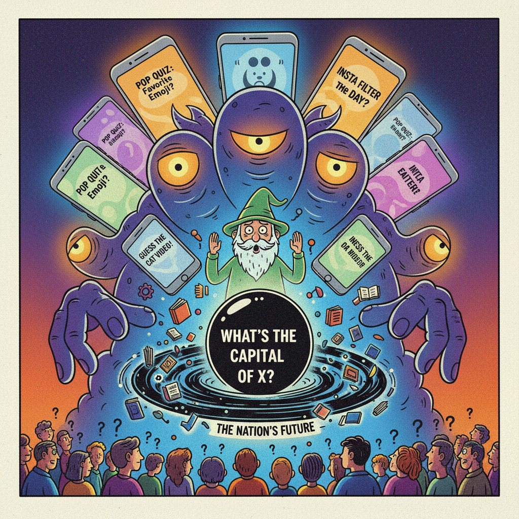 Nation's Quizzing Habit Identified As Collective Tragic Flaw