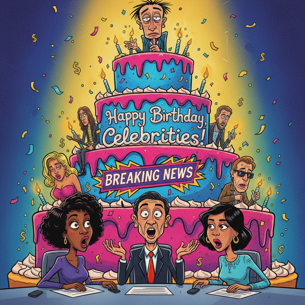 Nation’s Media Outlets Confirm Celebrities Continue To Experience Annual Birthdays