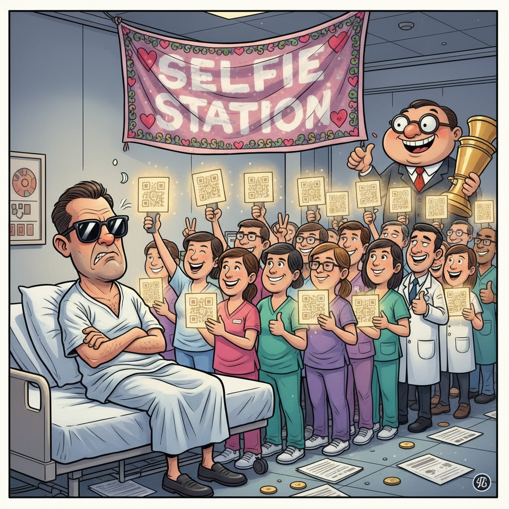 New Hospital Policy Allows Staff To Charge For Celebrity Patient Selfies