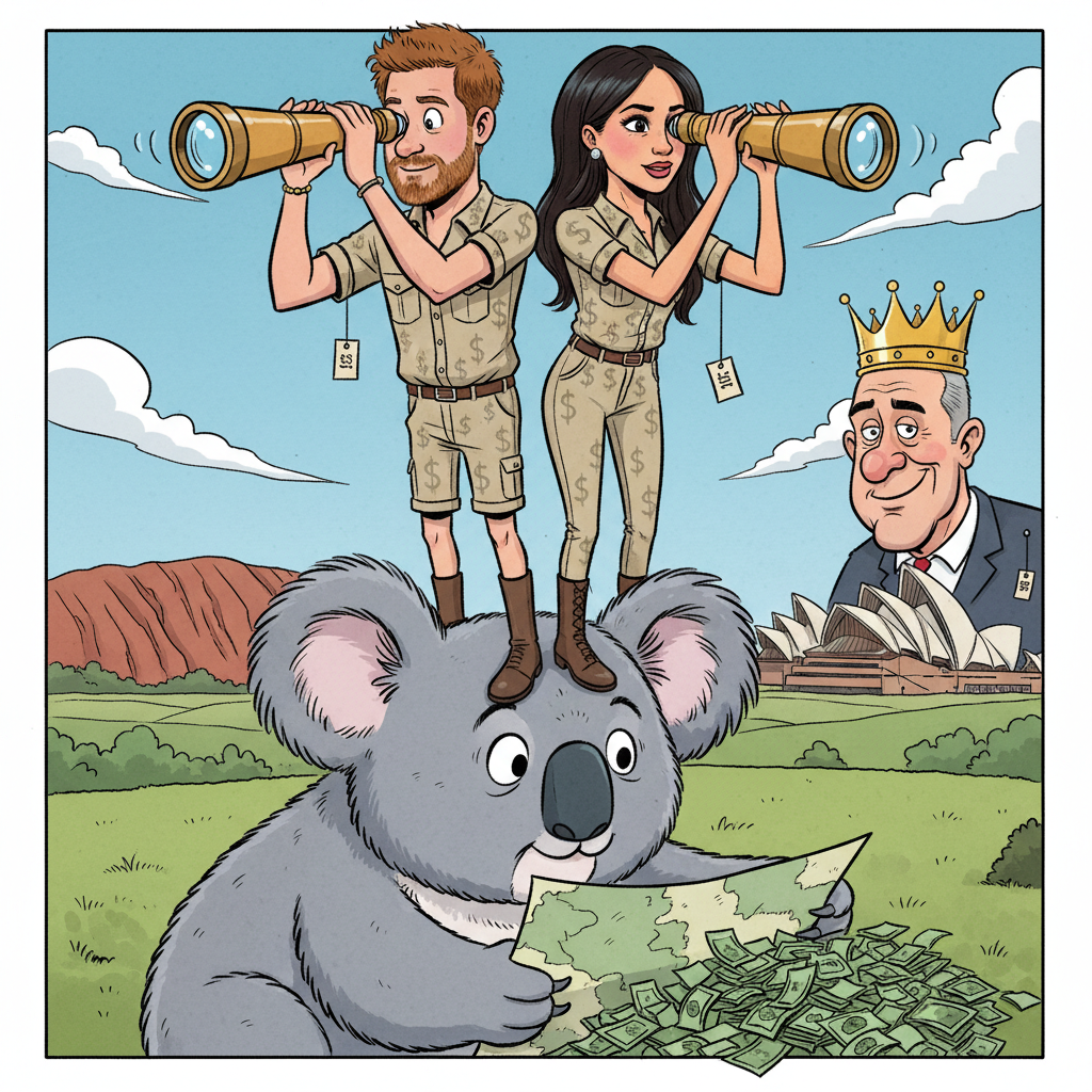 Prince Harry, Meghan Markle Announce Plans To Visit Australia Just As Soon As They Figure Out What To Do There