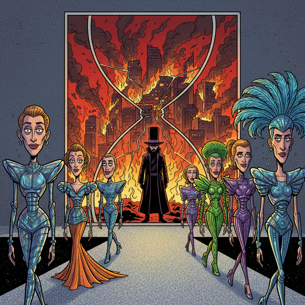 Celebrities Brave Existential Dread To Preview Fall 2026 Fashion Trends