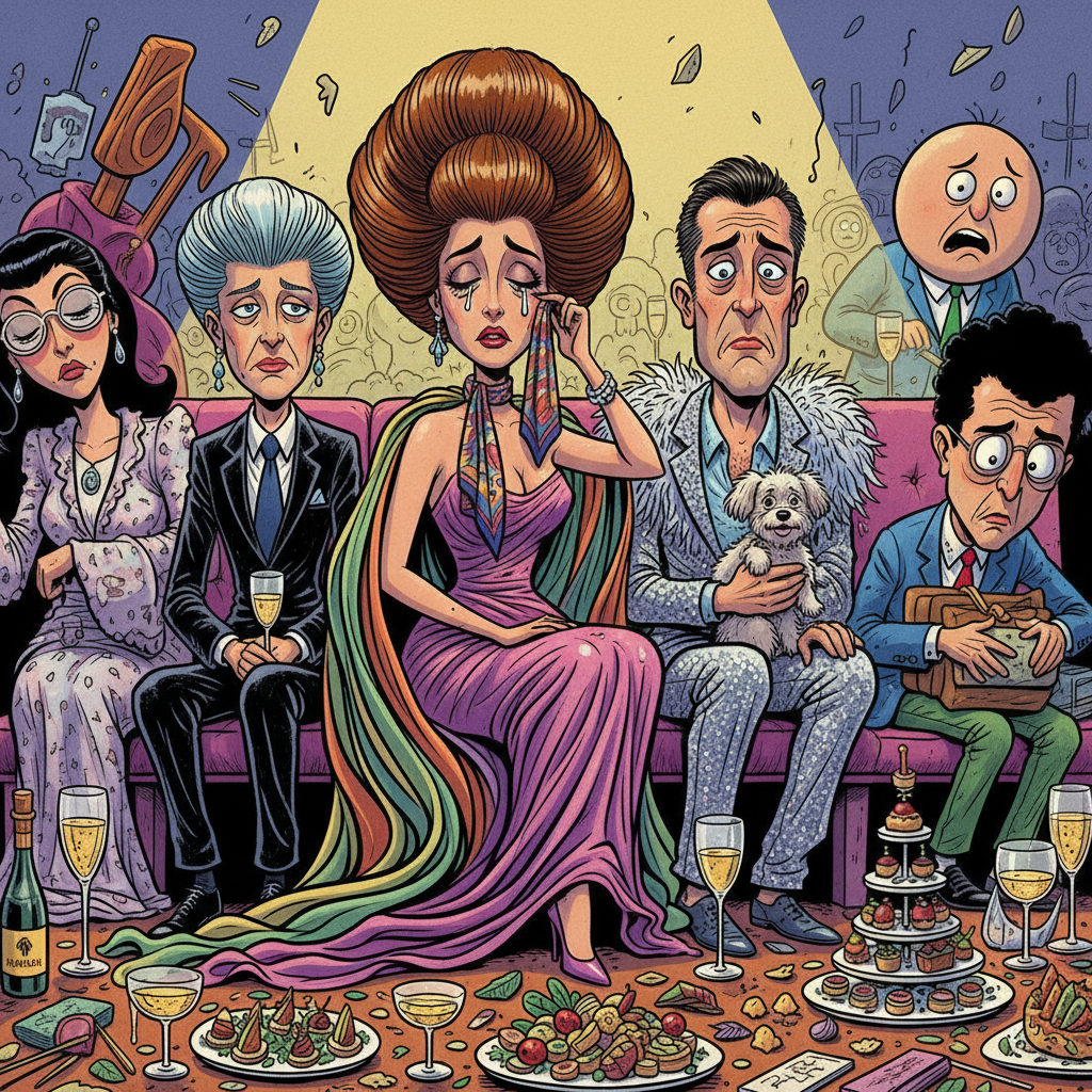 Celebrities Brave Harrowing Front Row Conditions for Fall 2026 Fashion Show