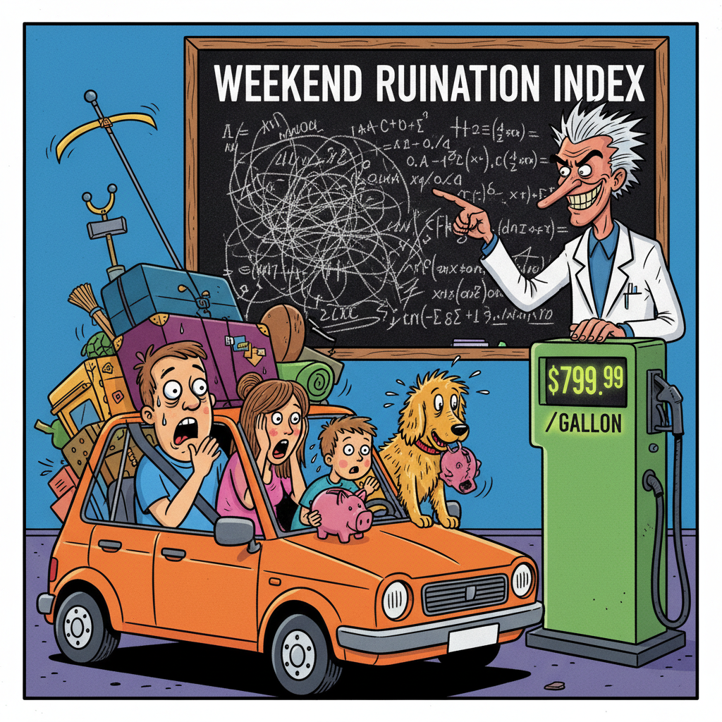 Nation’s Drivers Report Gas Prices Now Perfectly Calibrated To Ruin Weekend Plans