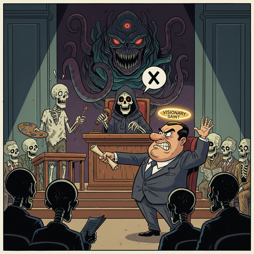 Former Manager Sues Deceased Artist’s Estate For Not Portraying Him As A Visionary Saint