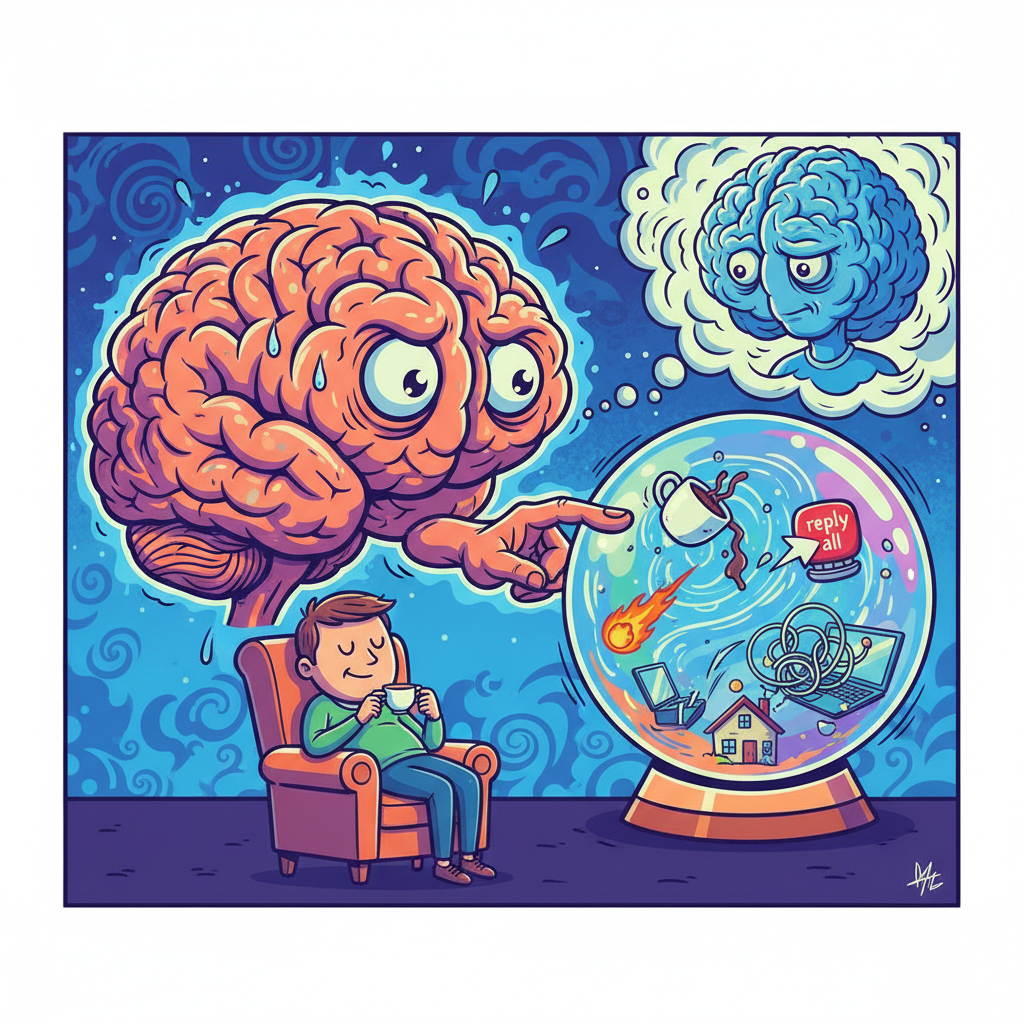 New Study Confirms Anxiety Is Just Your Brain Being Right About Everything