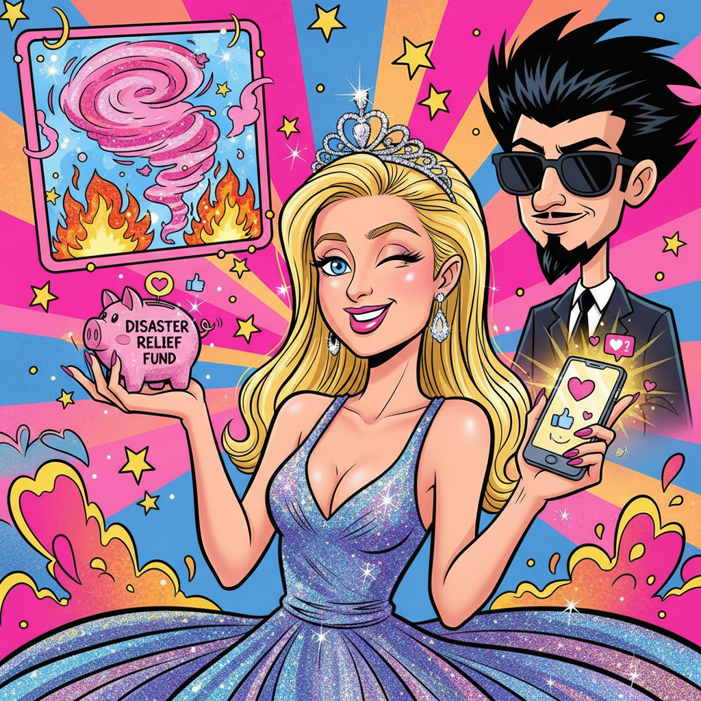 Paris Hilton Unveils New Disaster Relief Fund: 'It's Like, So Hot To Be Charitable Now'