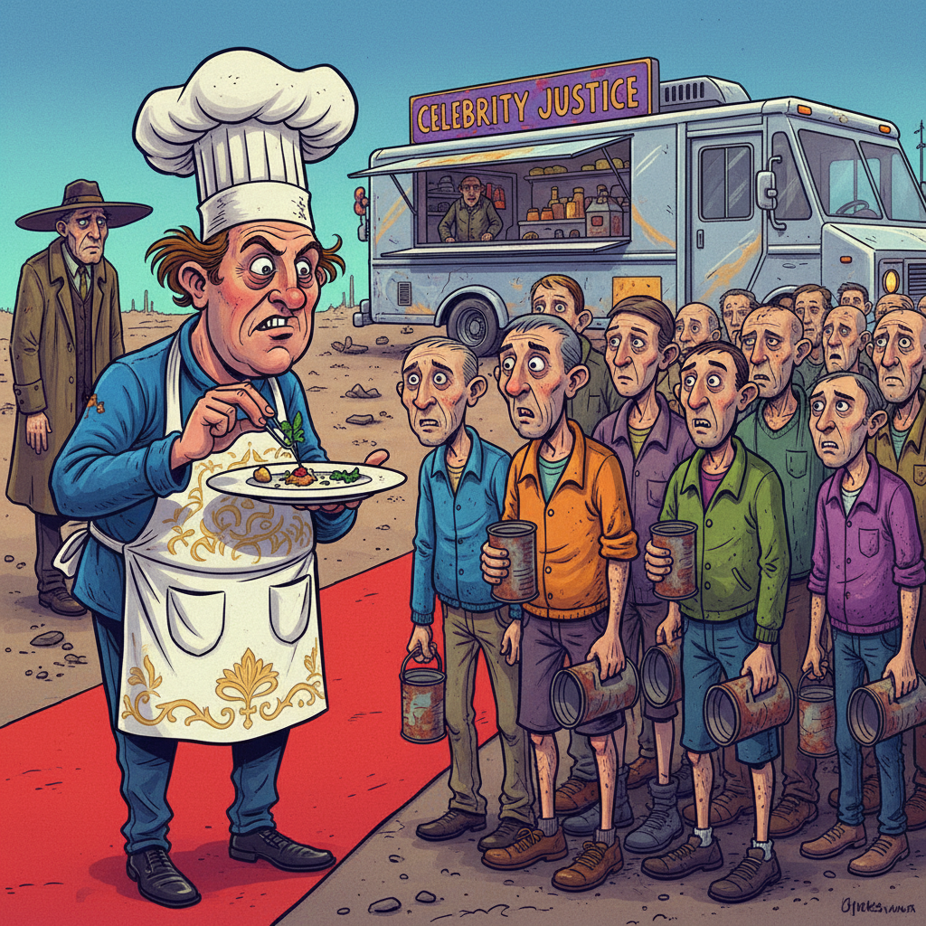 Celebrity Justice System Unveils New 'Culinary Community Service' Program