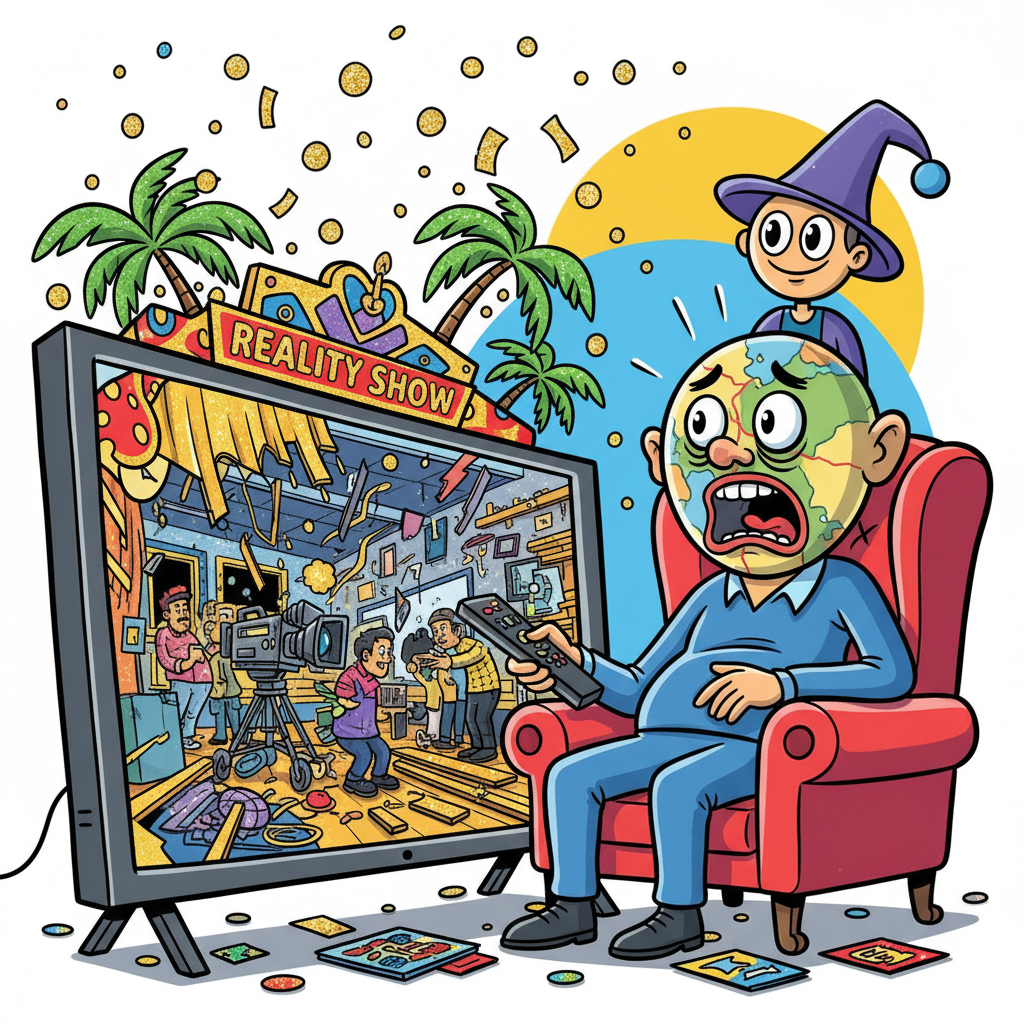 Nation Shocked To Learn Reality TV Shows Are Not Actually Real