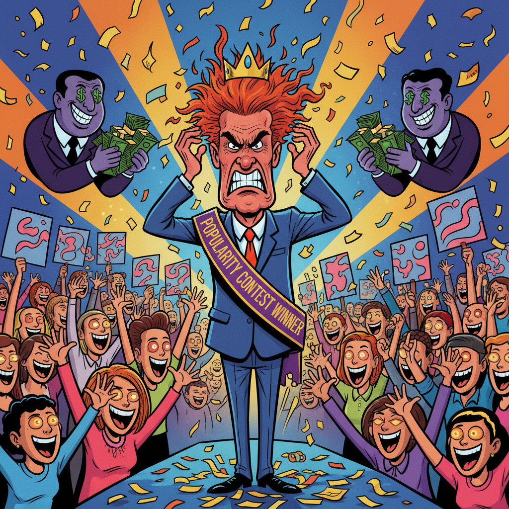 Nation Stunned As 'Angry Ginge' Wins Popularity Contest, Proving Rage Is The New Charisma