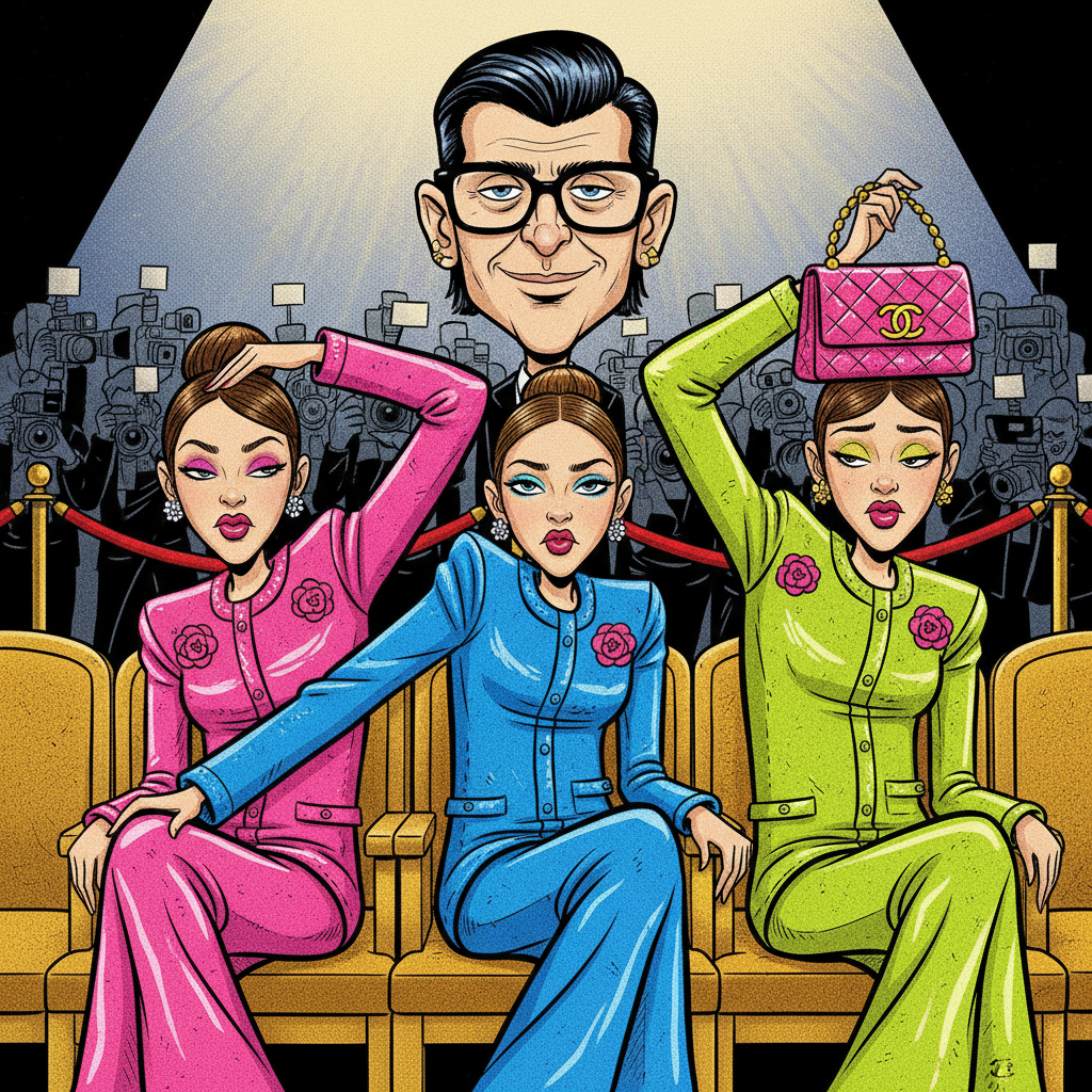 Chanel Unveils New Collection Of Clothes Designed Exclusively For Sitting In Front Rows