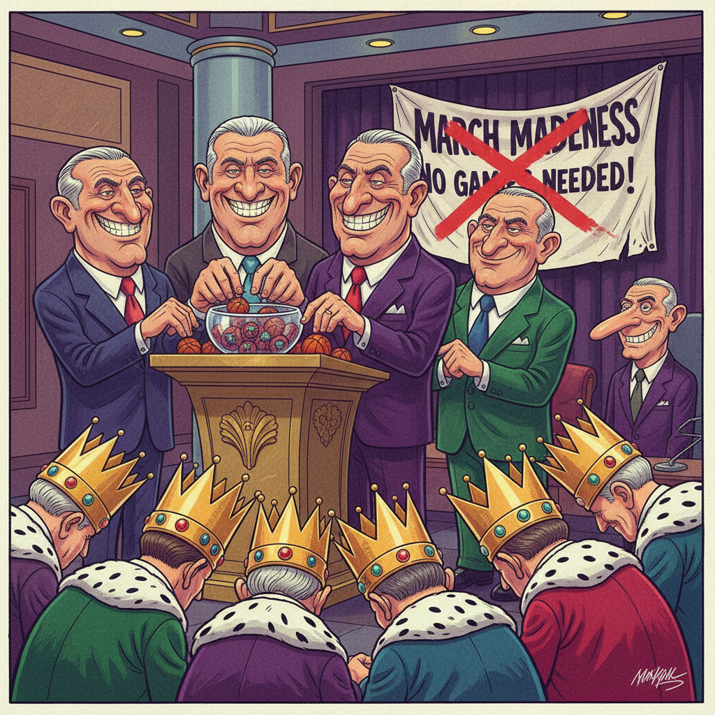 NCAA Announces March Madness Will Now Be Decided By Pre-Tournament Billionaire Draft