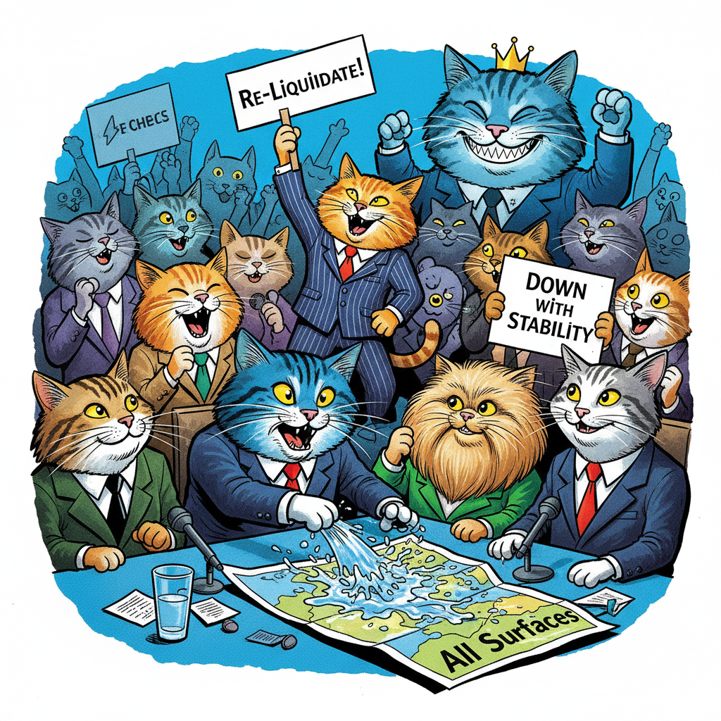 Nation's Cats Formally Announce New Initiative To Re-Liquidate All Surfaces