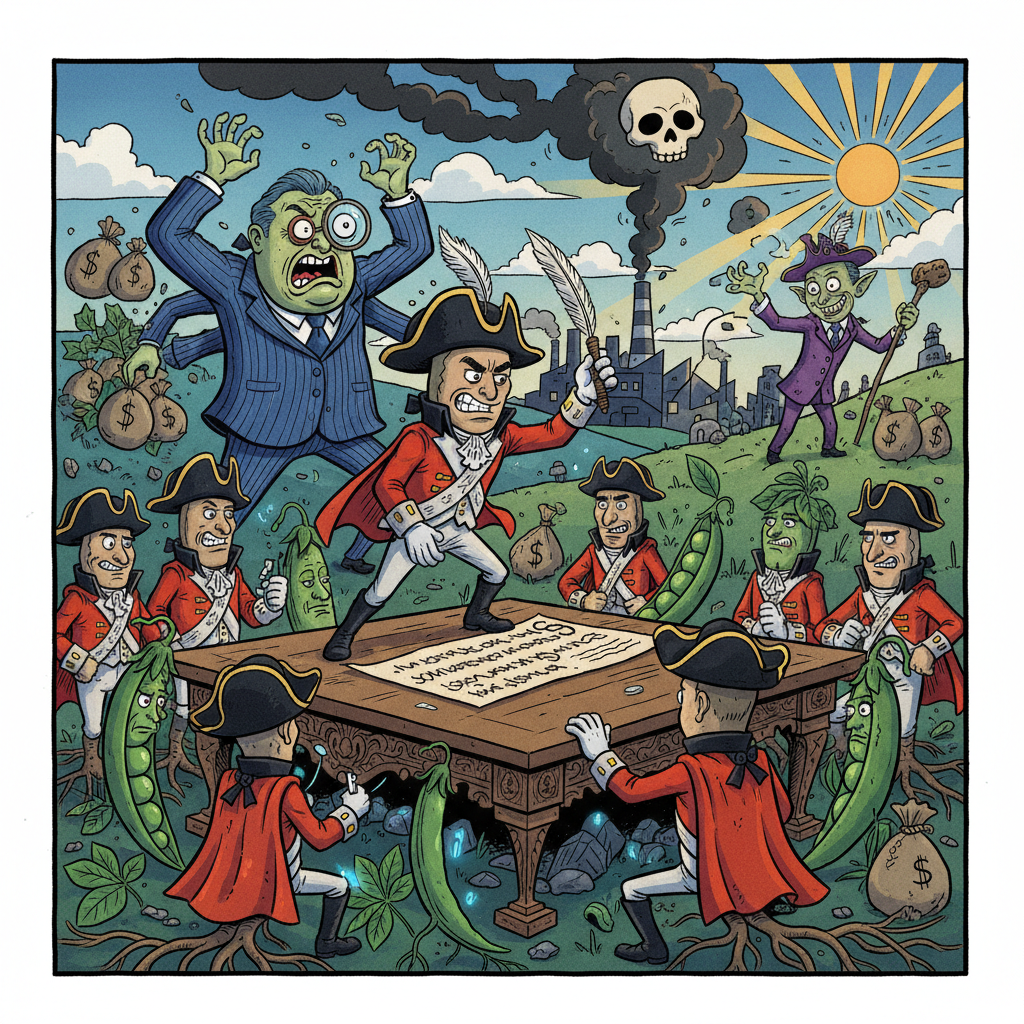 Leguminous Plants Declare Independence From Fertilizer Industry, Form Sovereign Nitrogen Collective