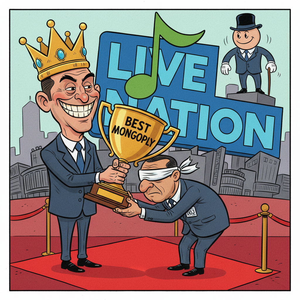 DOJ Settlement Officially Rebrands Live Nation As Nation's Sole 'Approved' Entertainment Monopolist