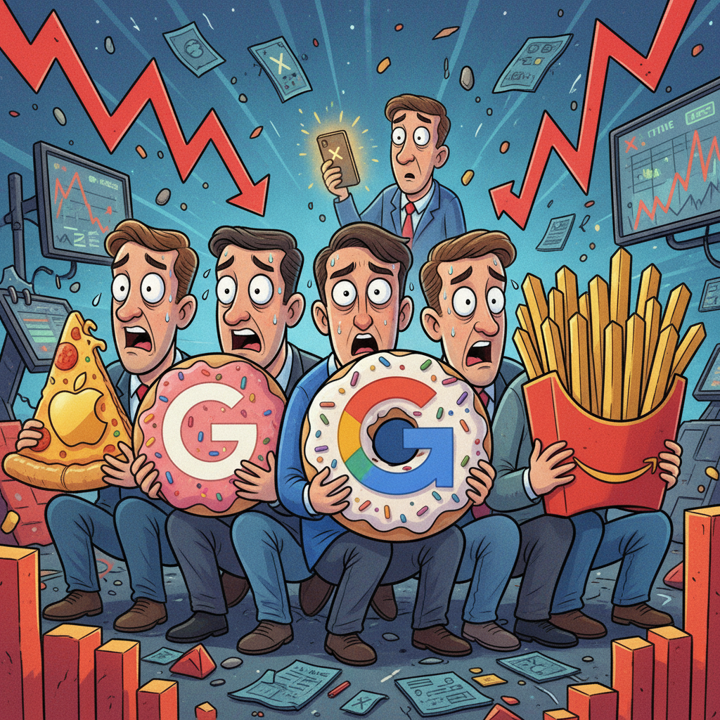 Big Tech Stocks Now Classified As 'Comfort Food' For Panicked Investors