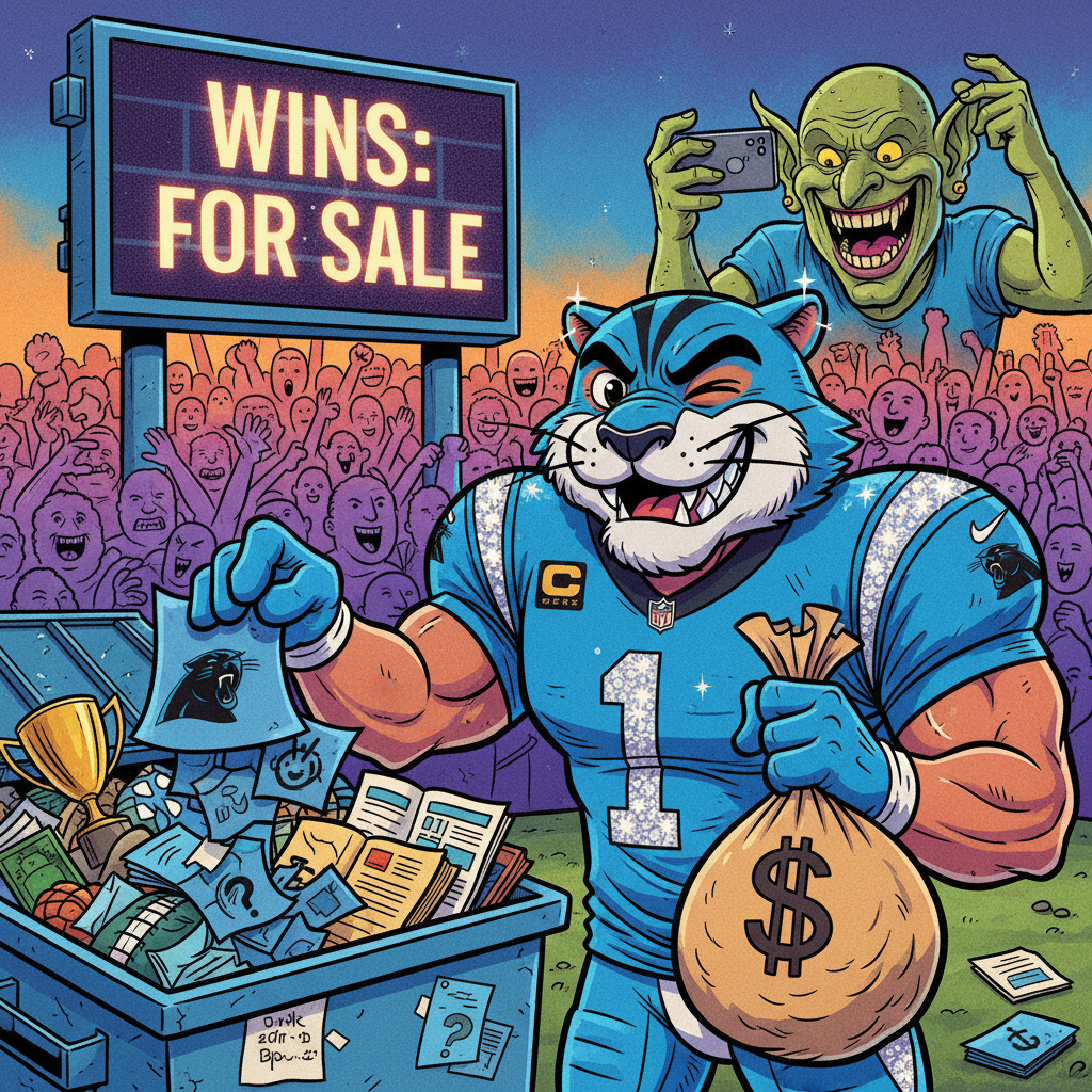 Panthers Announce New Strategy: 'Just Buy Wins Now'