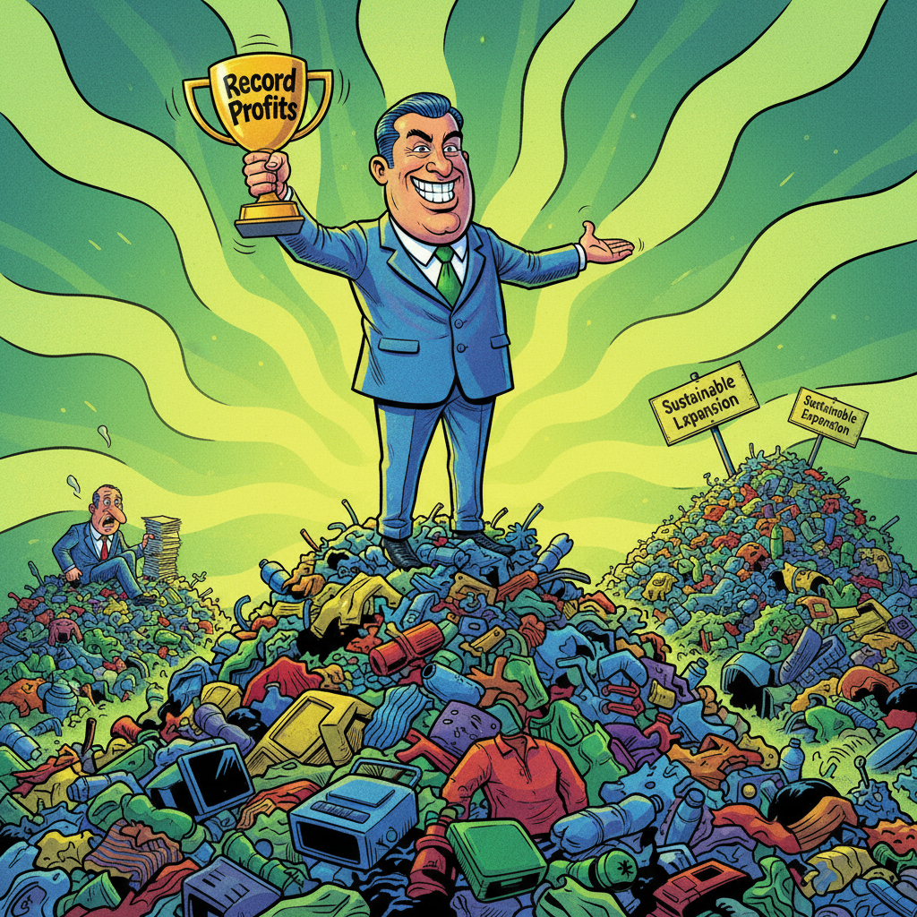 Environmental Company Reports Record Profits From 'Sustainable' Landfill Expansion
