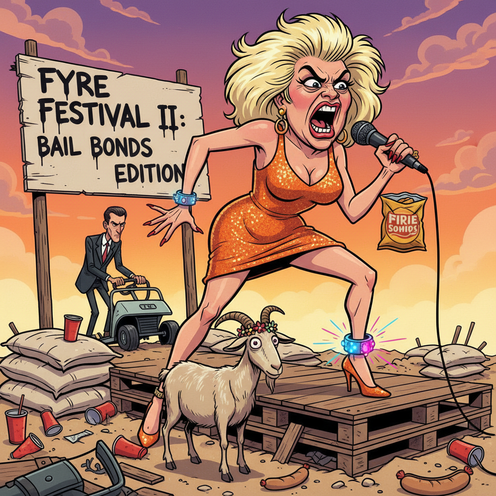 Florida Woman’s Bail Set So High She’ll Have To Start Her Own Fyre Festival To Afford It