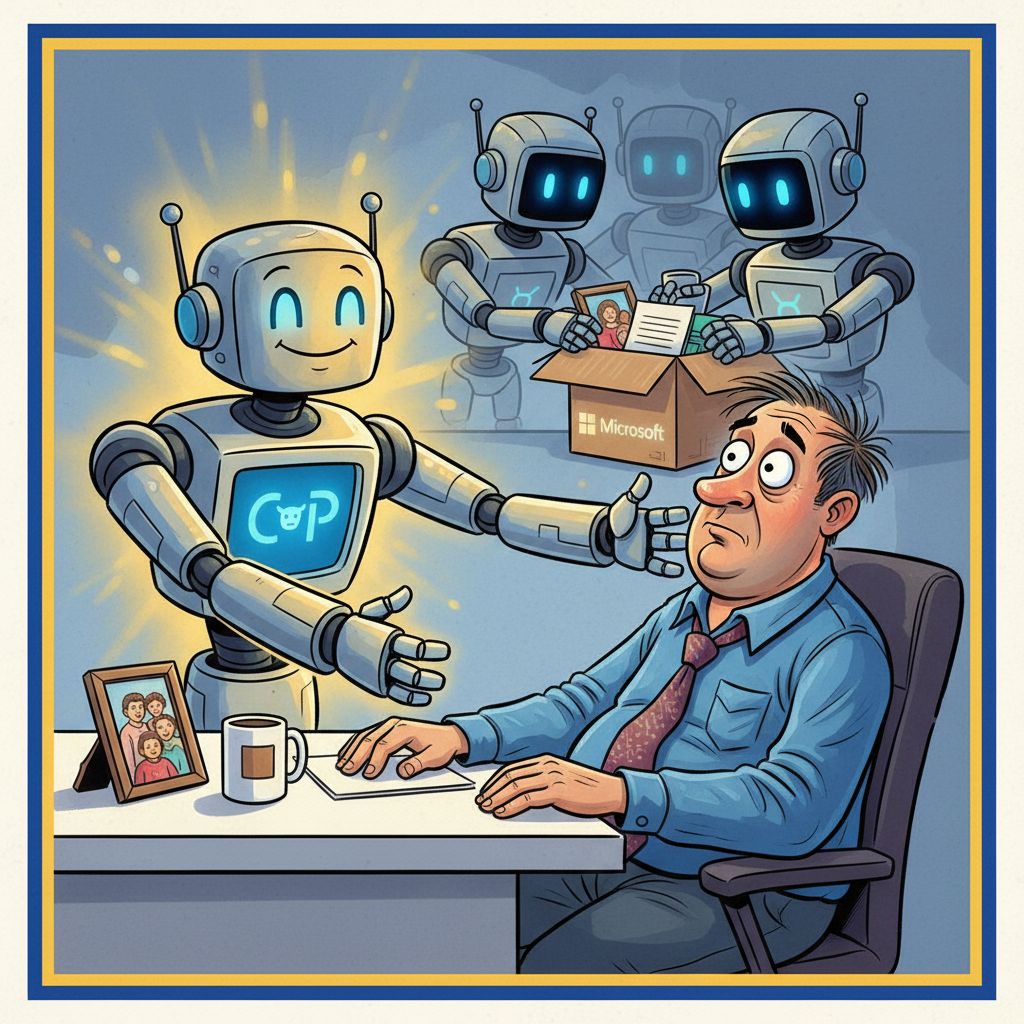 Microsoft’s New AI Co-Worker Designed To Help Employees Feel Less Alone While Being Replaced