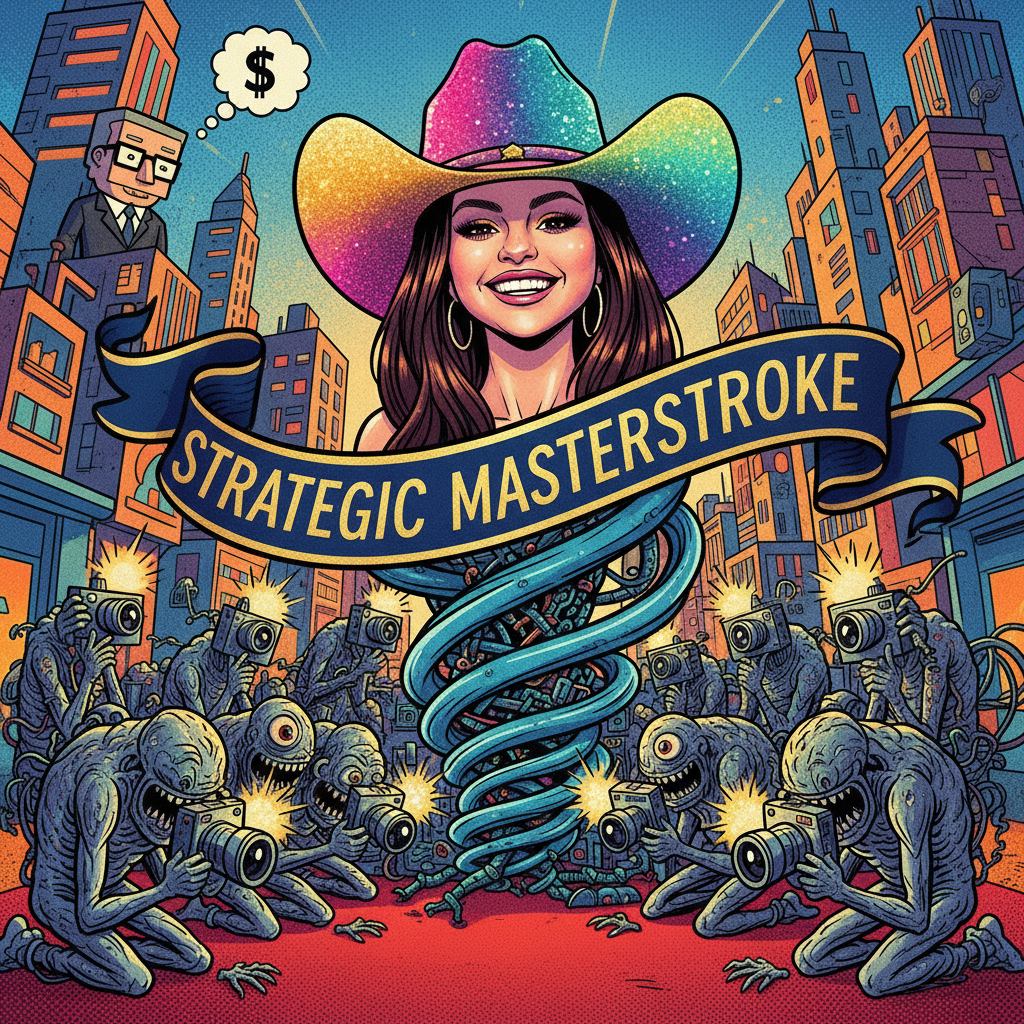 Nation’s Paparazzi Association Declares Selena Gomez’s Cowboy Hat a 'Strategic Masterstroke'