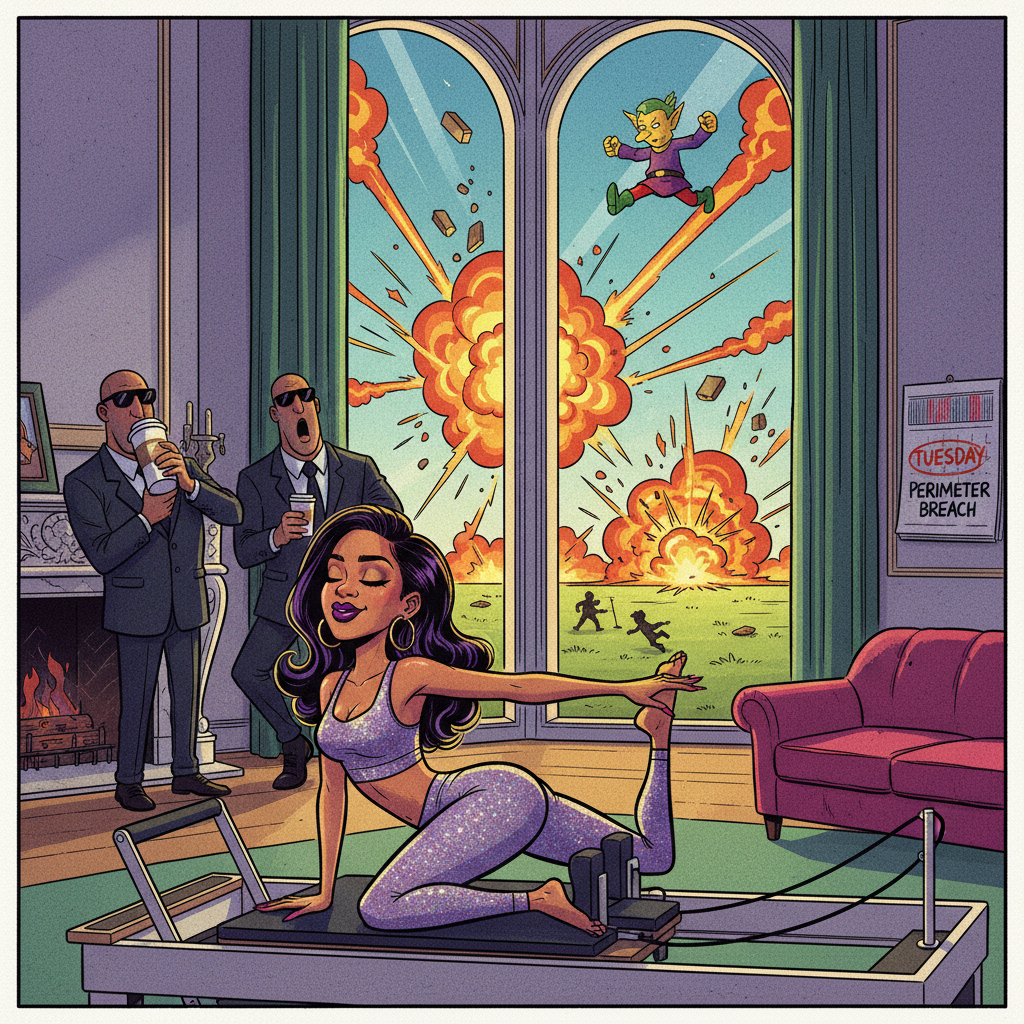 Rihanna’s Security Detail Reportedly Unfazed By Gunfire, Citing 'Standard Tuesday'