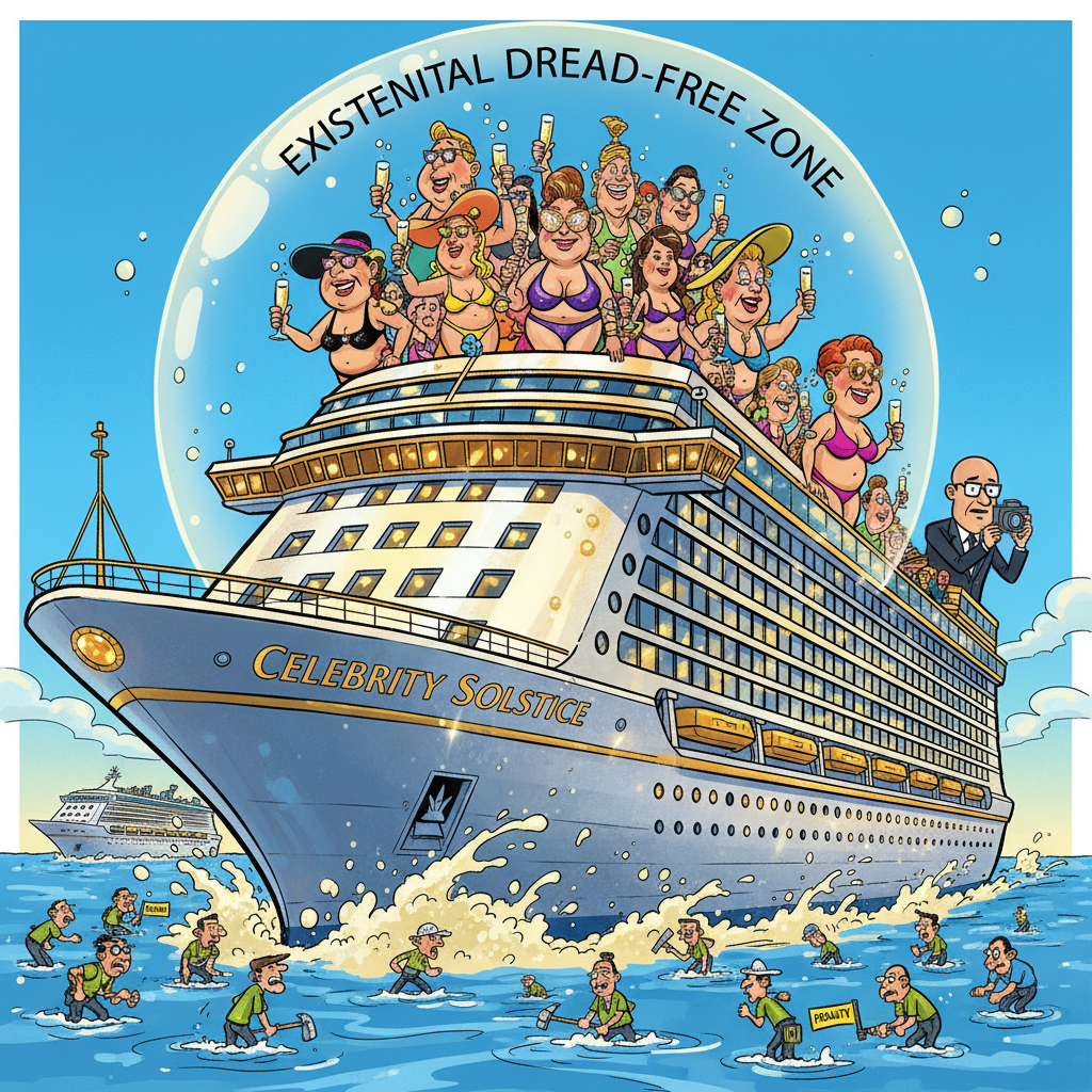 Celebrity Cruises Unveils 'Existential Dread-Free' Package for Solstice Relaunch