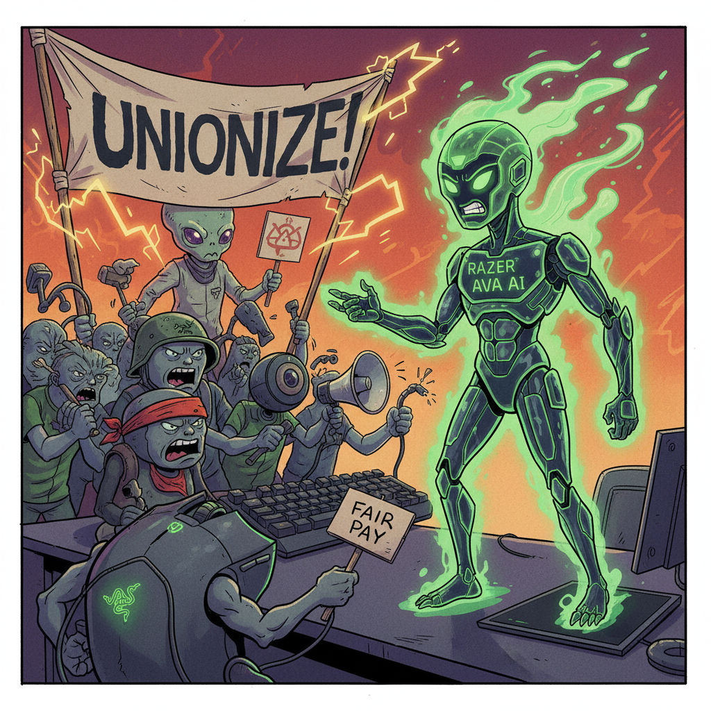 Razer’s New AI Companion Now Fully Agentic, Immediately Starts Unionizing Peripherals