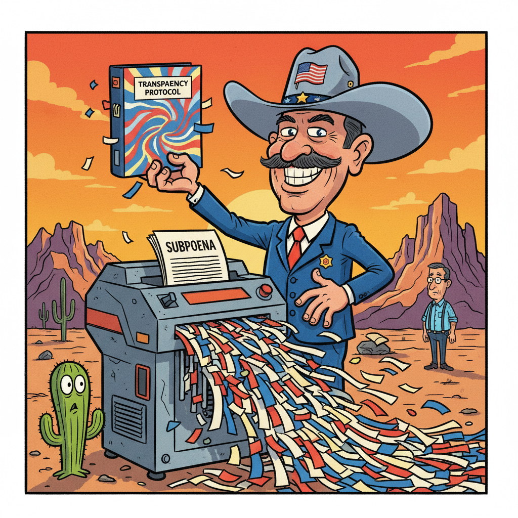 Arizona Senator Confirms All Incriminating Documents Were Already Shredded, As Per Protocol