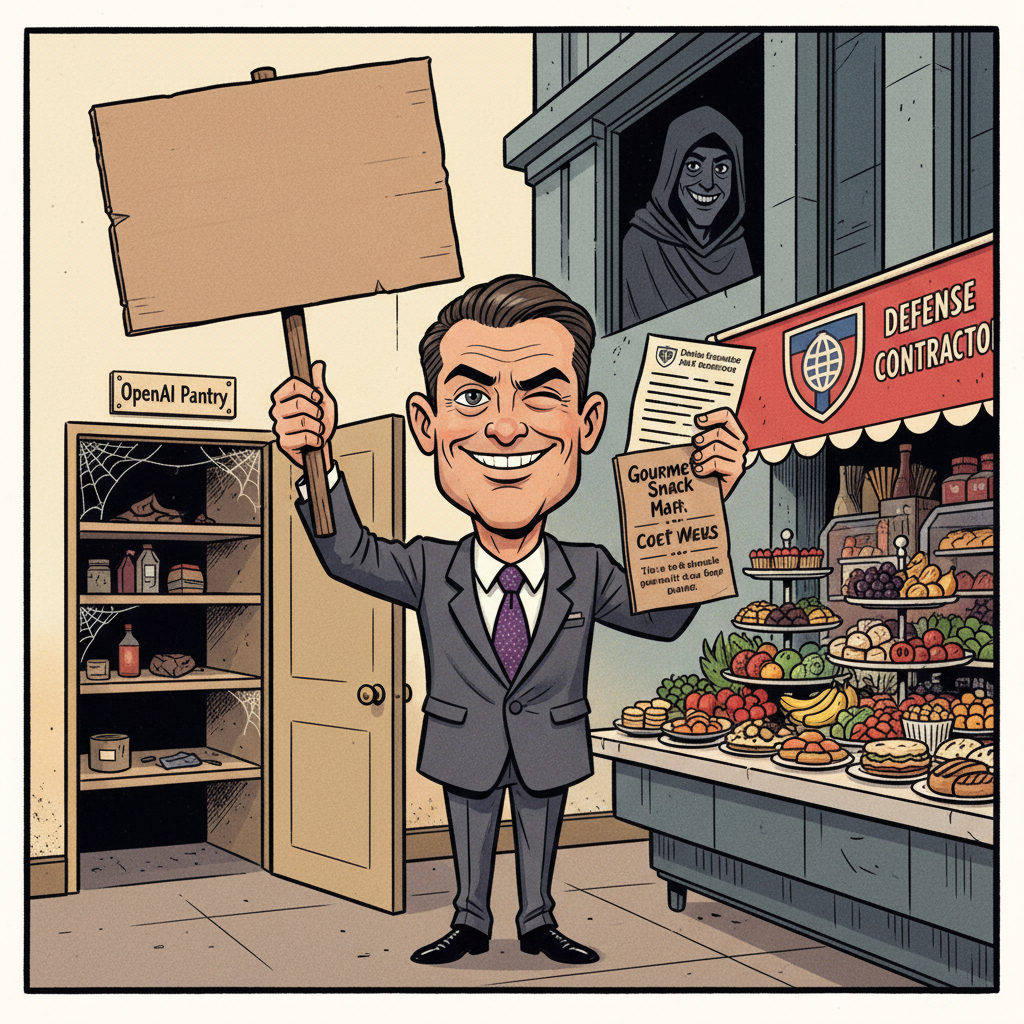 OpenAI Employee Resigns On Principle, Immediately Accepts Position At Defense Contractor With Better Snacks