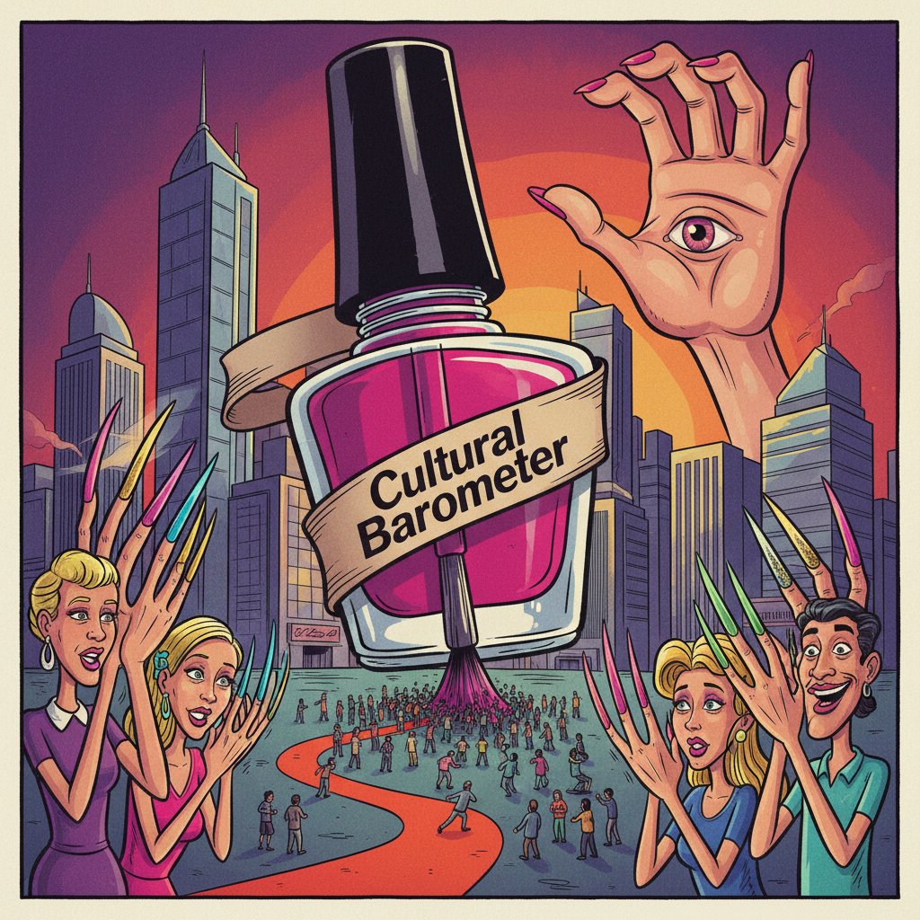 Nation's Cultural Barometer Now Officially Calibrated By Celebrity Nail Polish